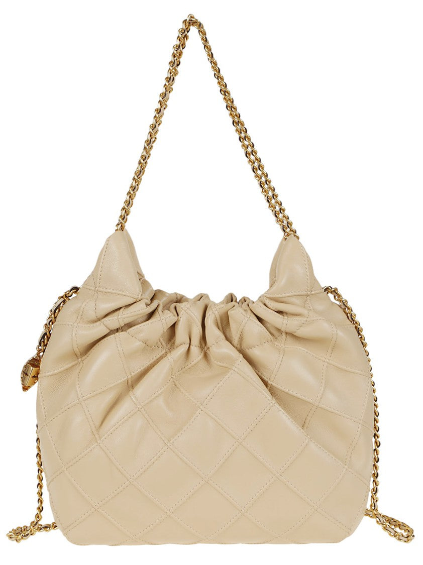 Tory Burch Quilted Lamb Leather Shoulder Bag