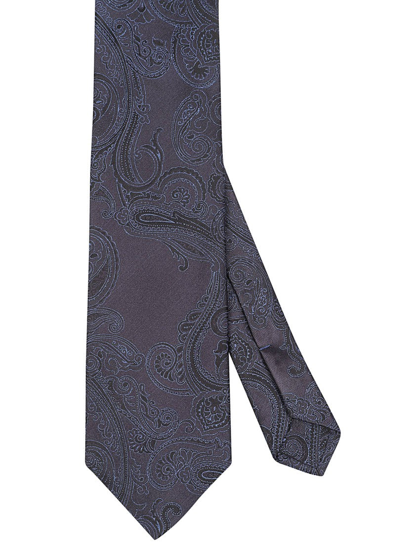 Etro Paisley Pattern Silk Tie