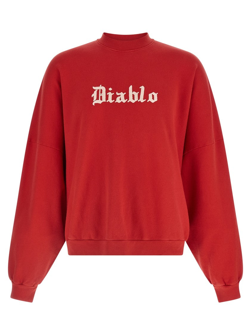 Willy Chavarria 'Diablo Hooligan' Sweatshirt