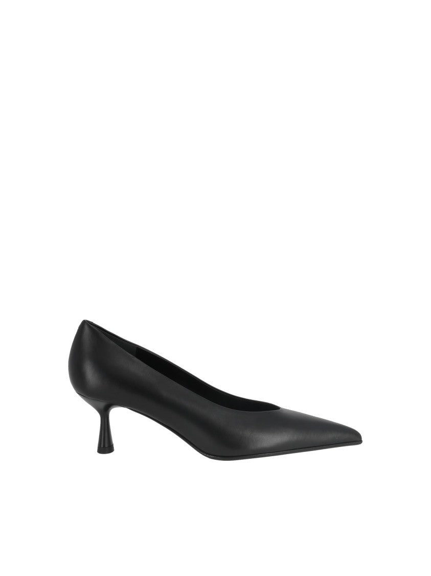 Sergio Levantesi Black Beatrix67 Kitten-Heel Pumps