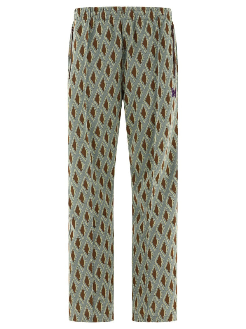 Needles Geometric Pattern Track Trousers