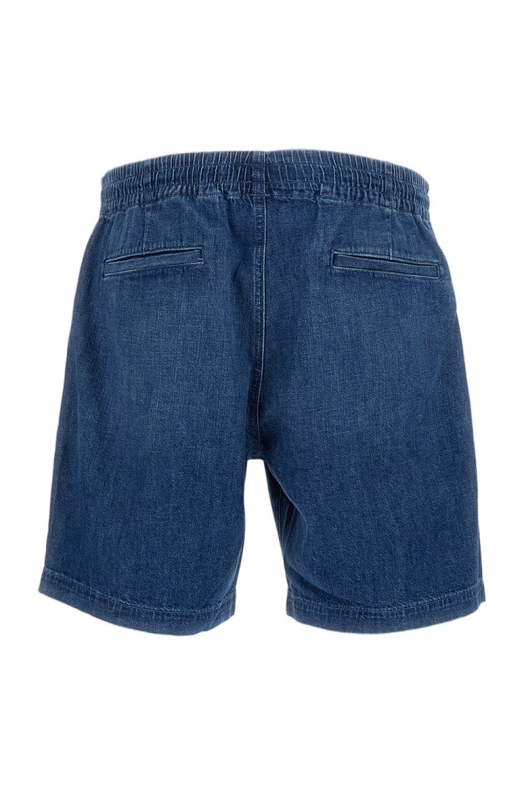 Polo Ralph Lauren Blue Soft Cotton Denim Shorts