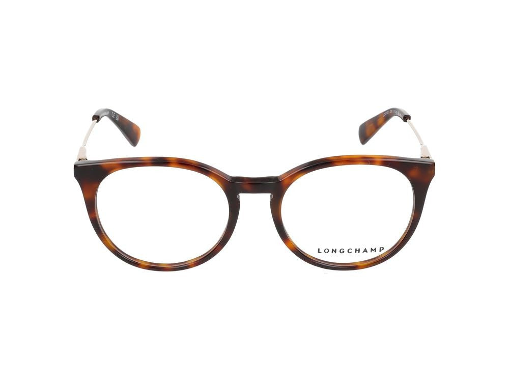 Longchamp Havana Lo2720 Acetate Round Eyeglasses