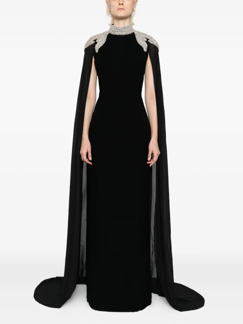 Saiid Kobeisy Embellished Crepe Kaftan