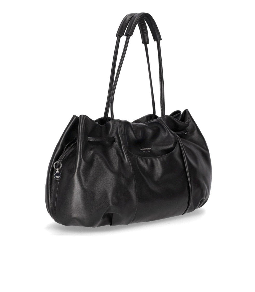 Emporio Armani Black Shoulder Bag