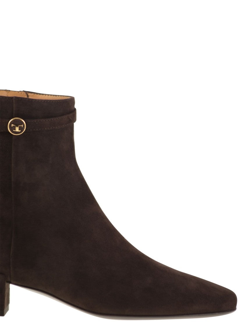 Tod's Suede Ankle Boots