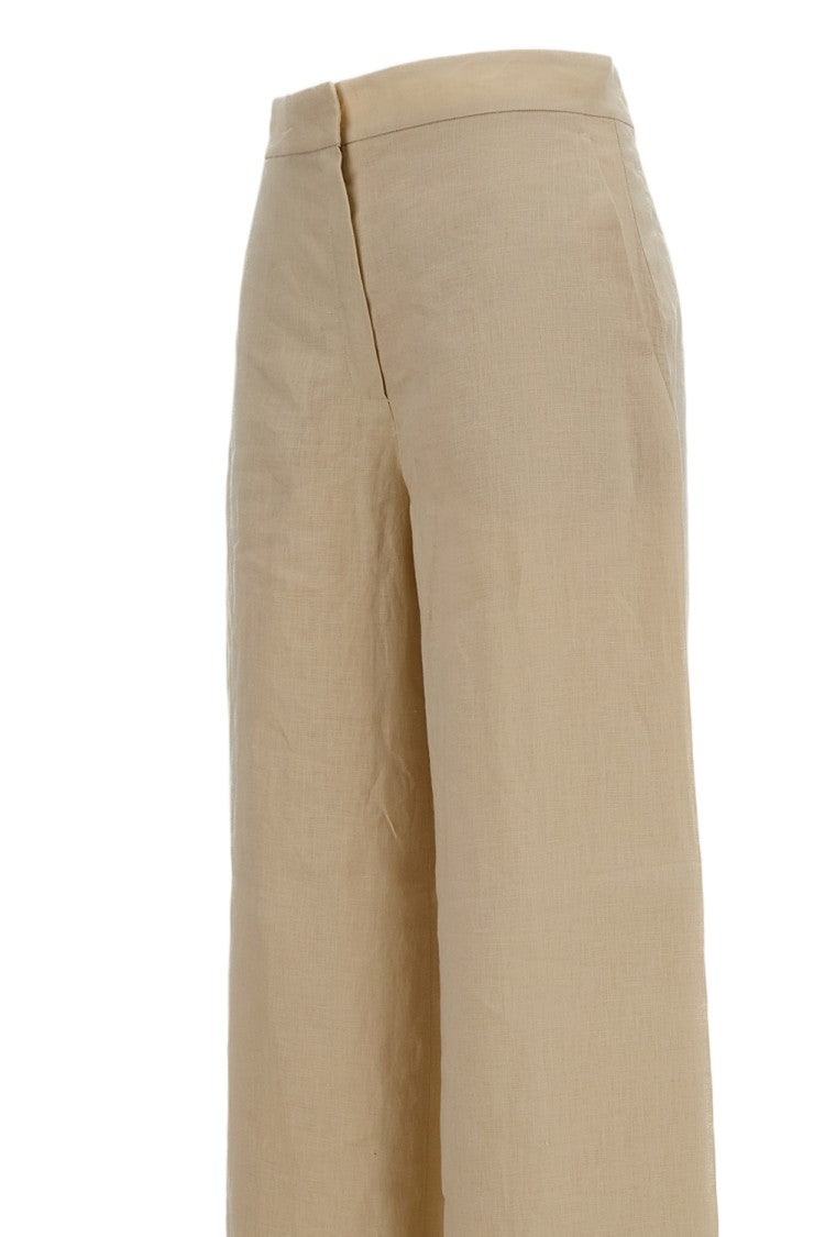Max Mara Beige Tapioca Trousers