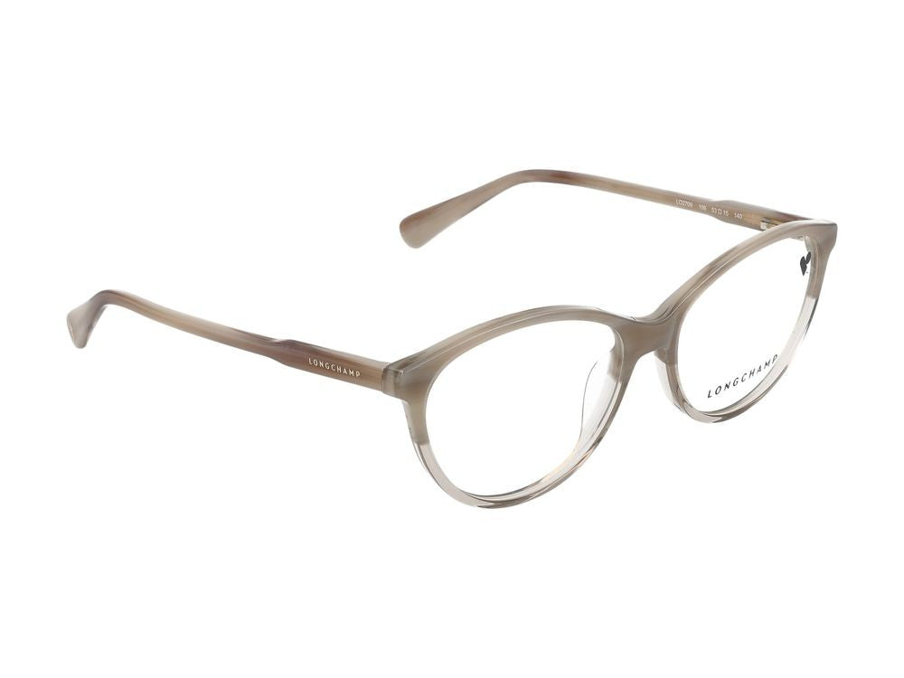 Longchamp Eyeglasses Lo2709 106 Gradient Horn Ivory/Crystal 53/15/140