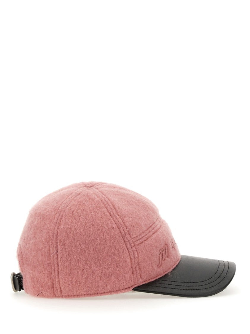 Jil Sander Textured Baseball Cap With Embossed Logo