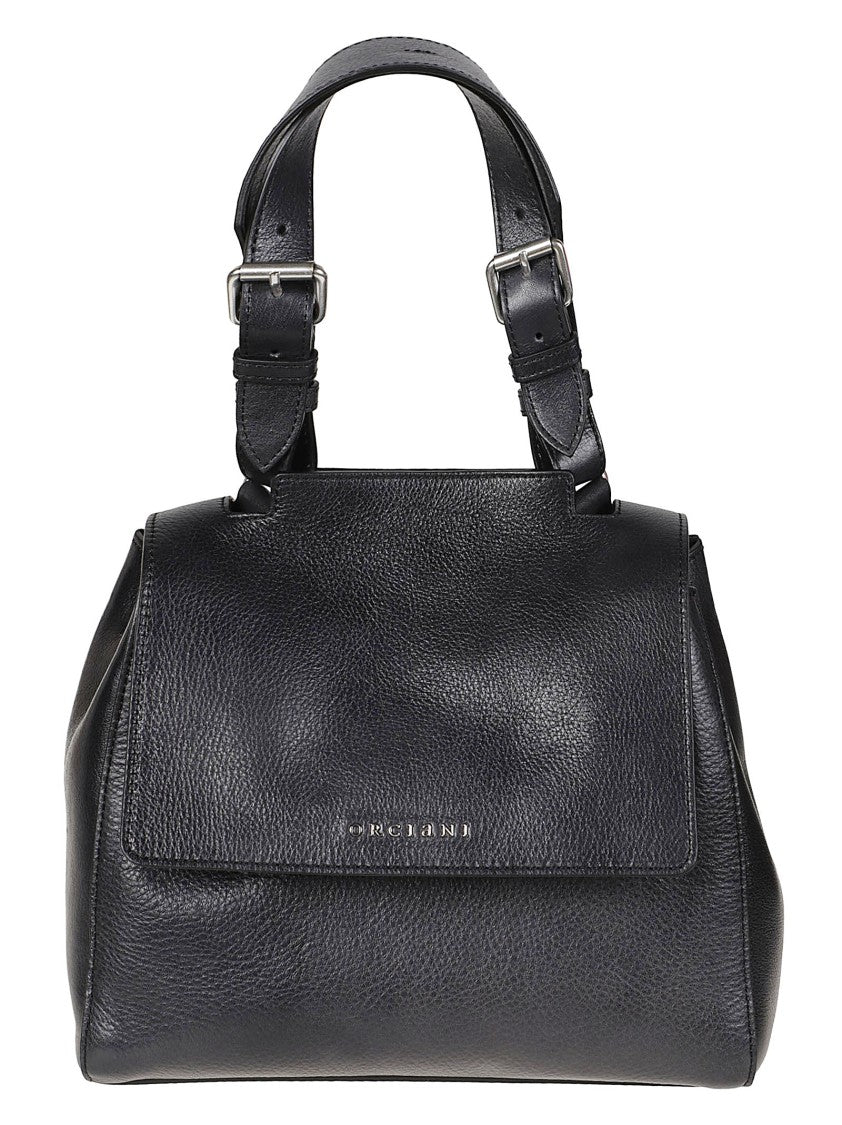 Orciani Sveva Small Calf Leather Shoulder Bag