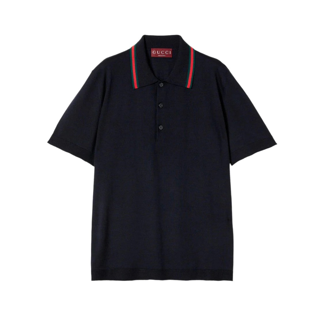 Gucci Short-Sleeved Polo With Contrasting Collar Details