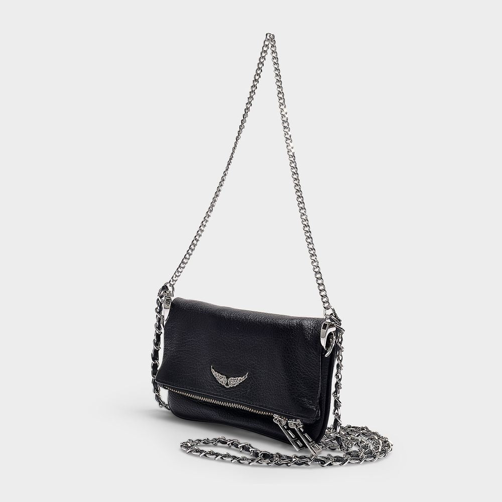 Zadig & Voltaire Rock Nano Hobo Bag - Black - Leather