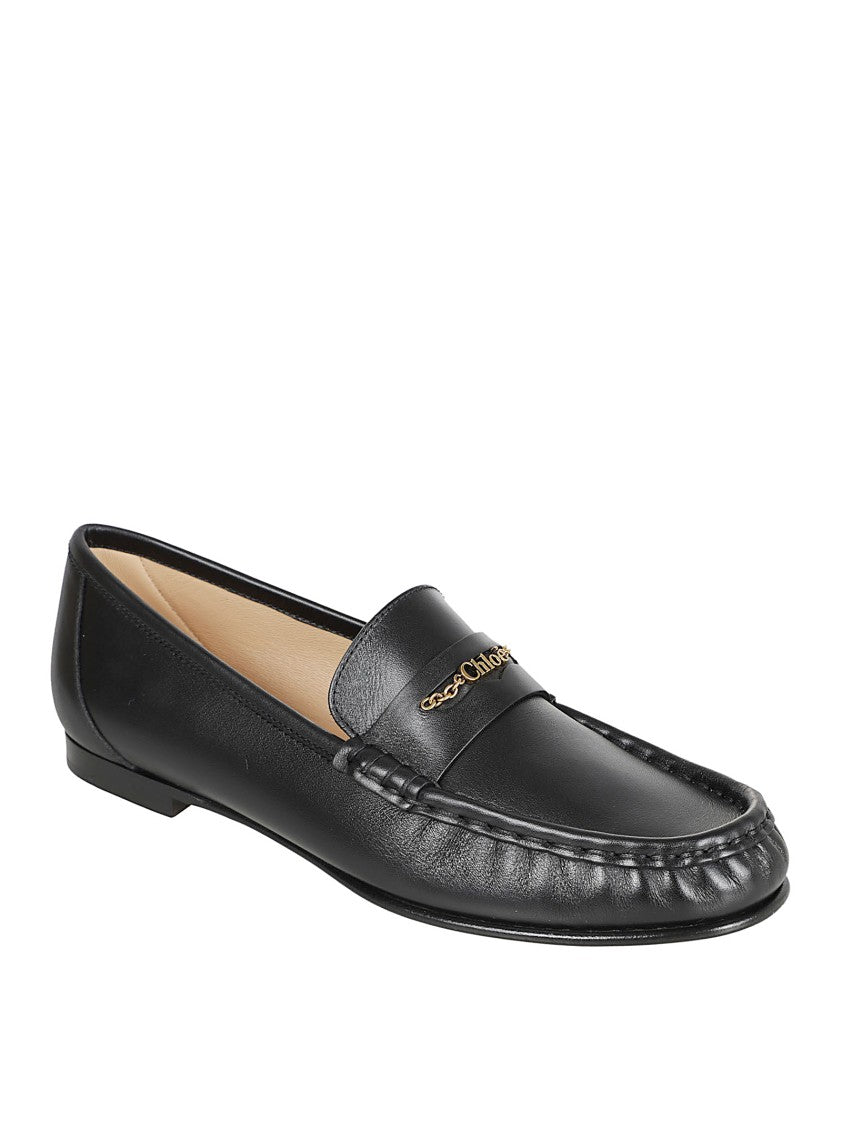 Chloé Slip-On Apron Toe Flats