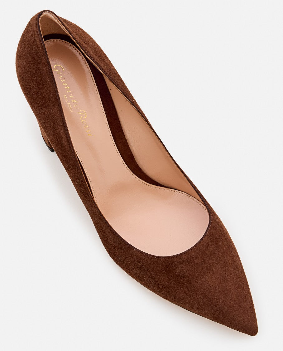 Gianvito Rossi Piper Pump 85 Suede