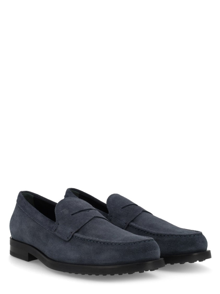 Tod's Penny Loafers In Luxurious Calf Suede