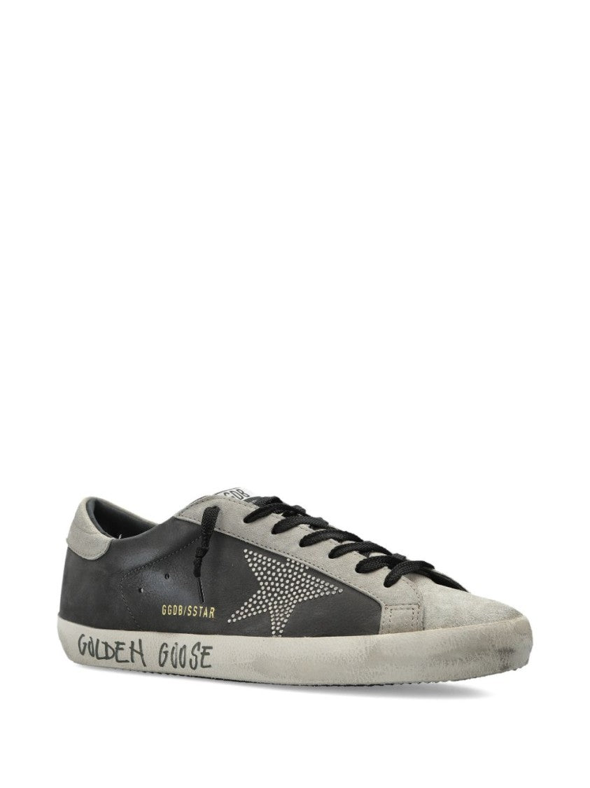 Golden Goose Silk And Nylon Distressed Detail Sneakers