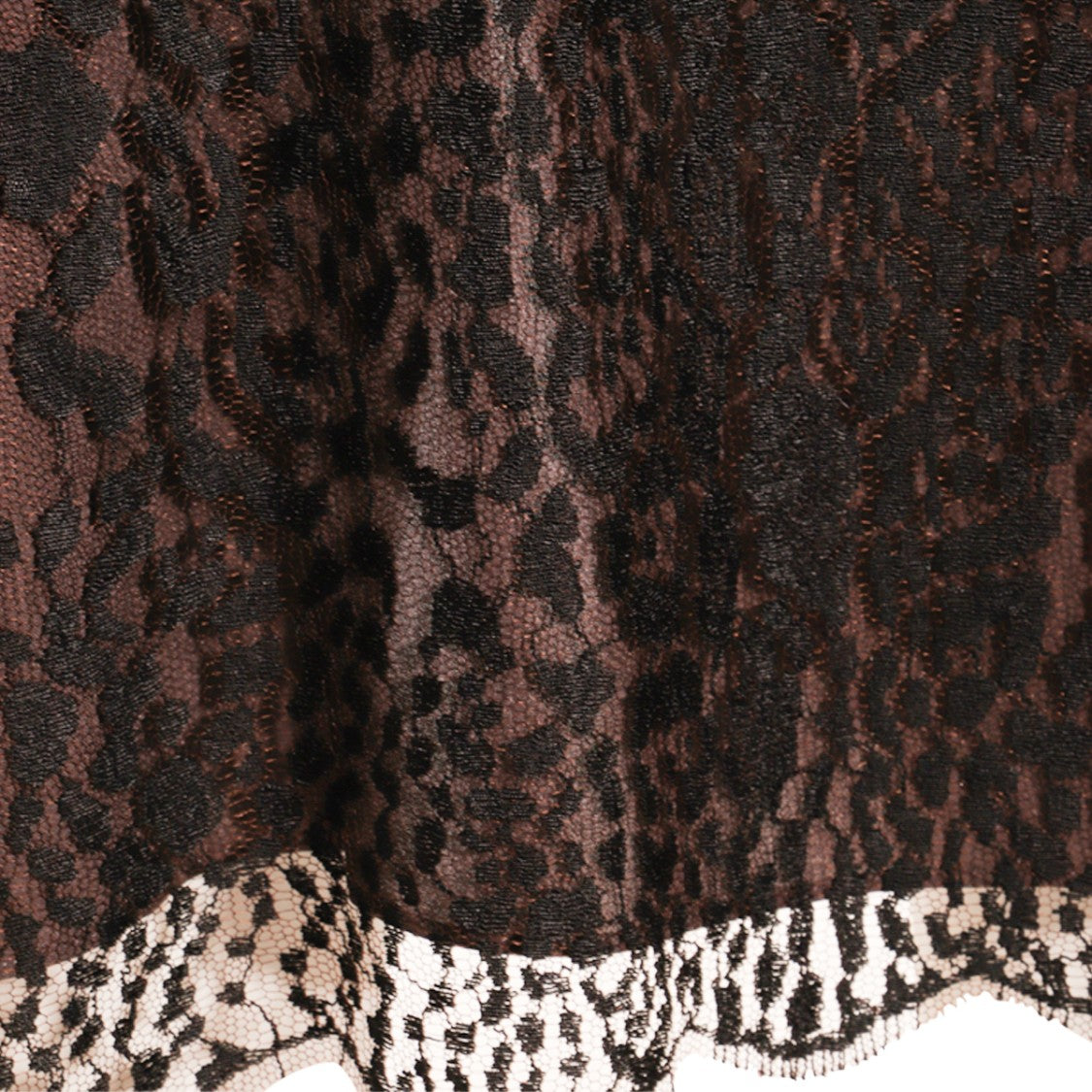 Tom Ford Black And Brown Skirt