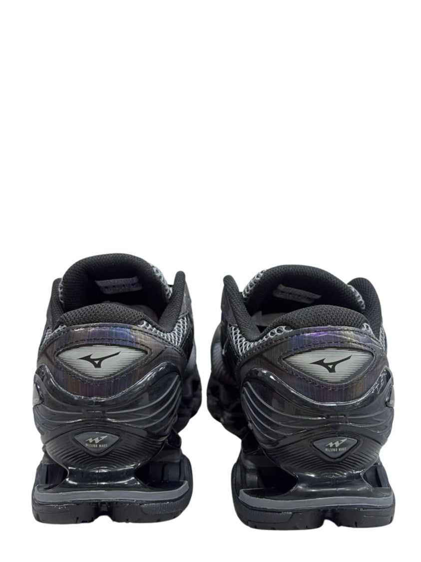 Mizuno Futuristic Wave Prophecy Sneakers With Glossy Sculpted Sole