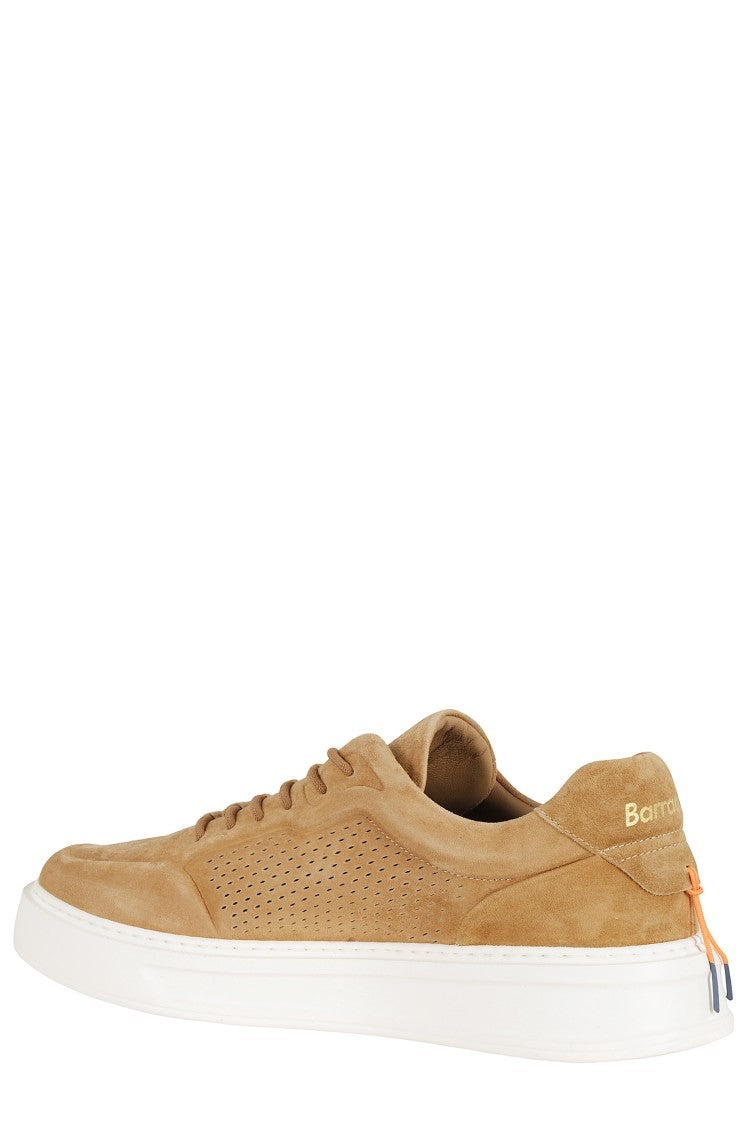 Barracuda Beige Phoneix Slip-On Suede Sneakers