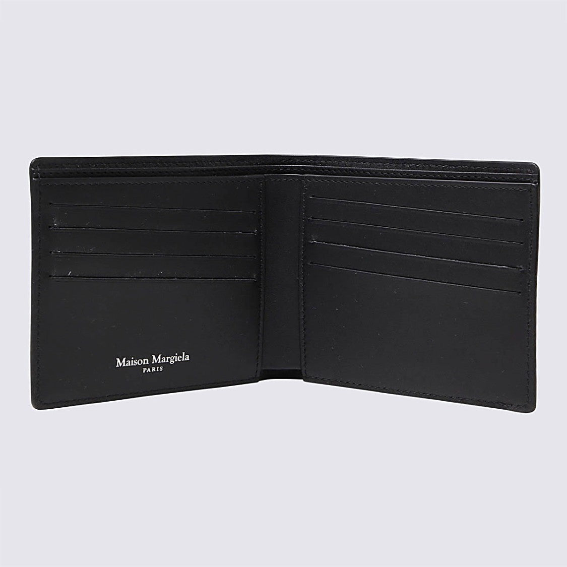 Maison Margiela Black Leather Wallet