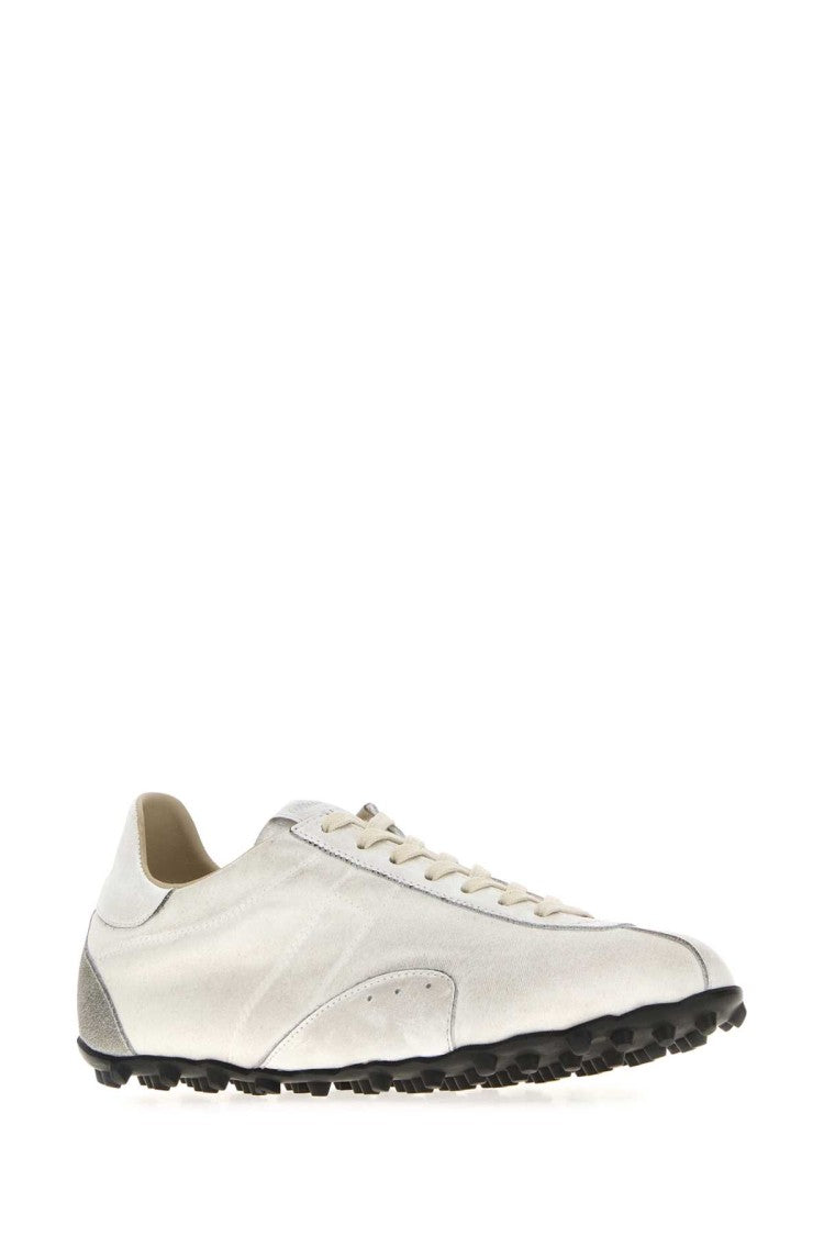 Maison Margiela White Canvas Sprinters Sneakers