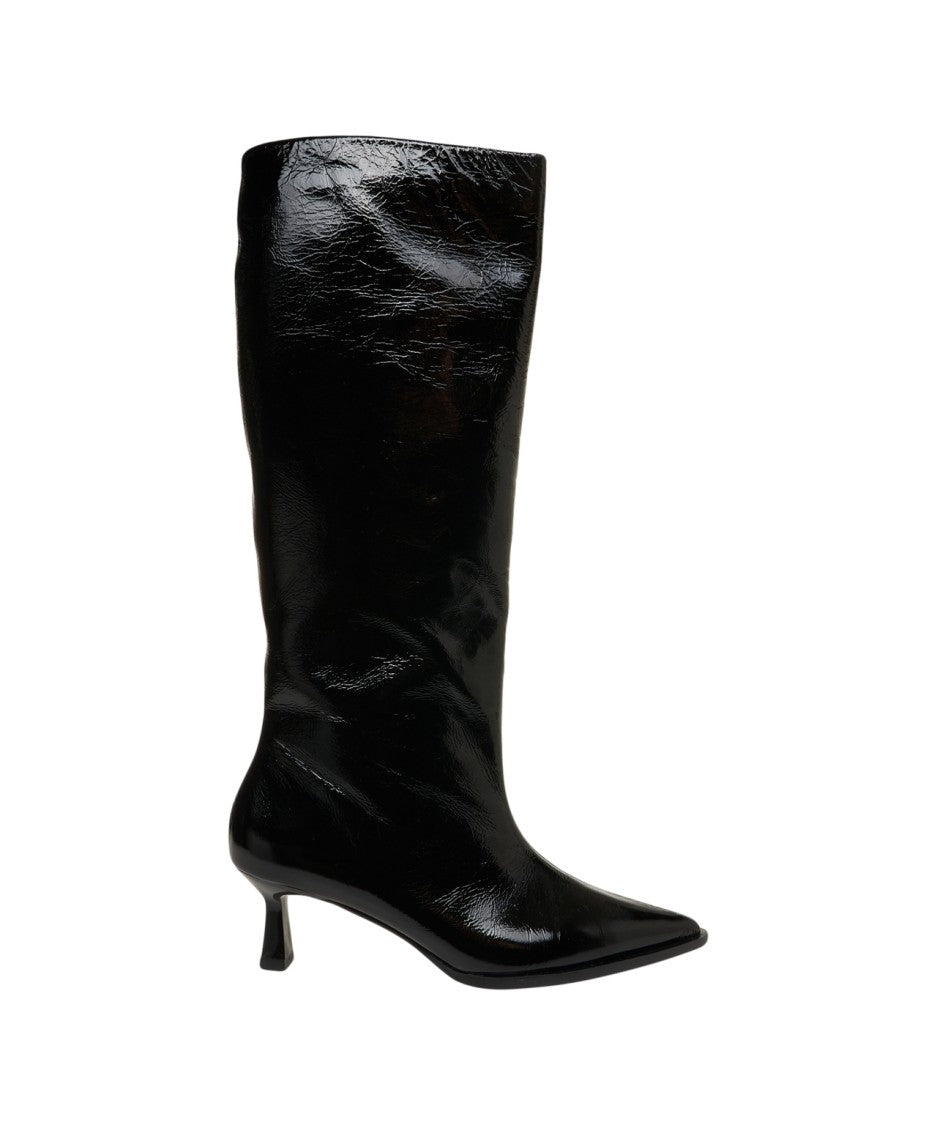 Billi Bi Smooth Leather Knee-High Ankle Boots