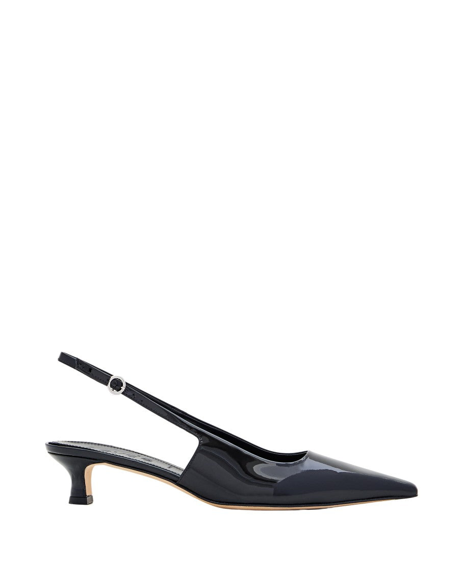 Aeydē Open Back Heeled Slingback Shoes