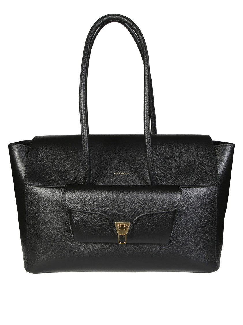 Coccinelle Structured Shoulder Bag With Removable Pocket