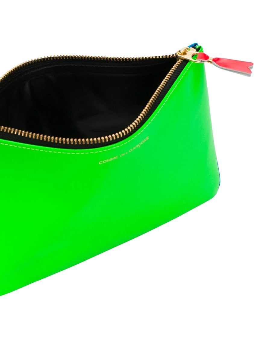 Comme Des Garçons Super Fluo Leather Line Goat Leather Wallet