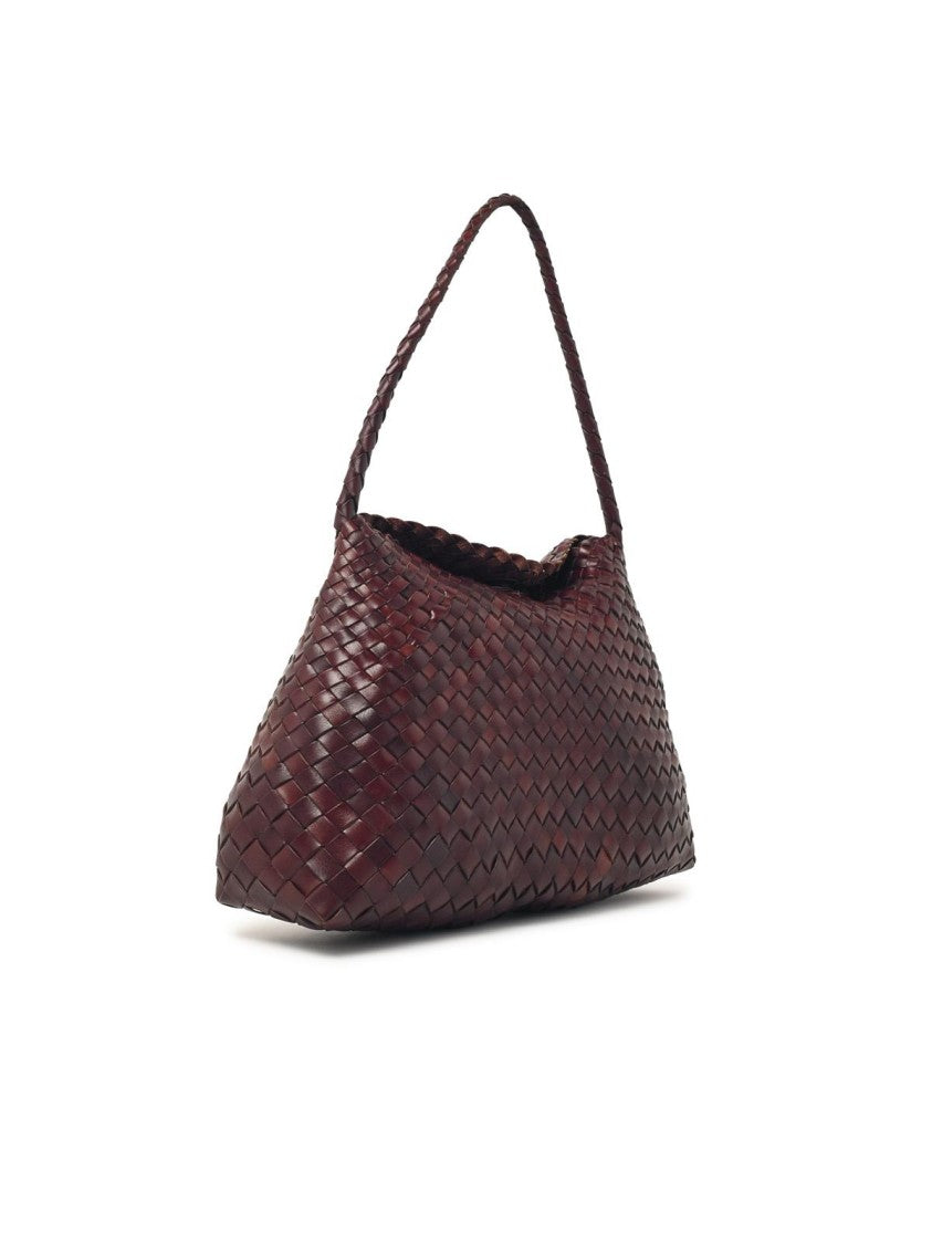 Dragon Diffusion 'Santa Maria' 'Bruciato' Brown Leather Bag