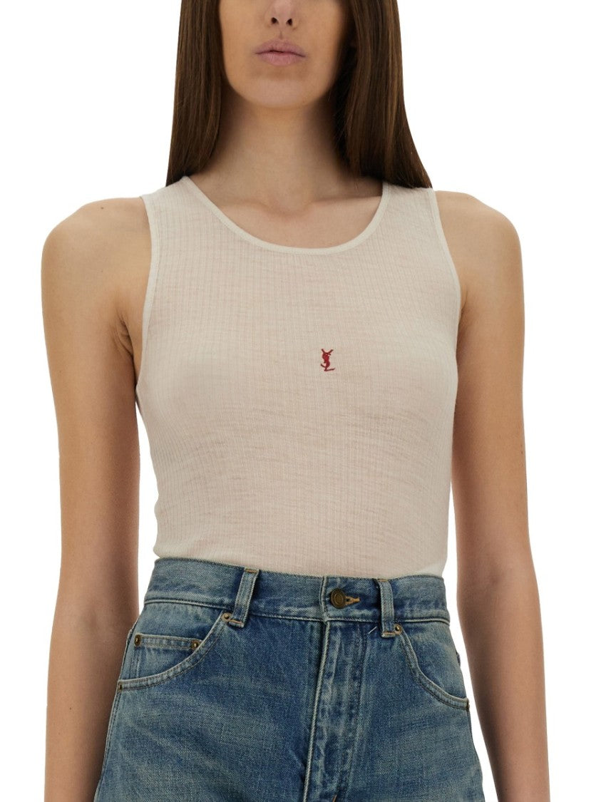 Saint Laurent "Cassandras" Tank Top