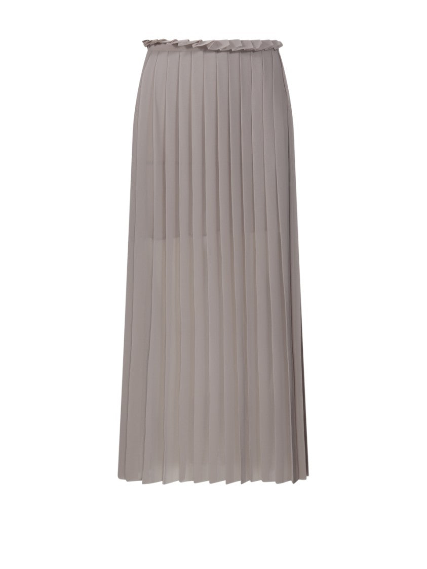 Ami Pleated Skirt