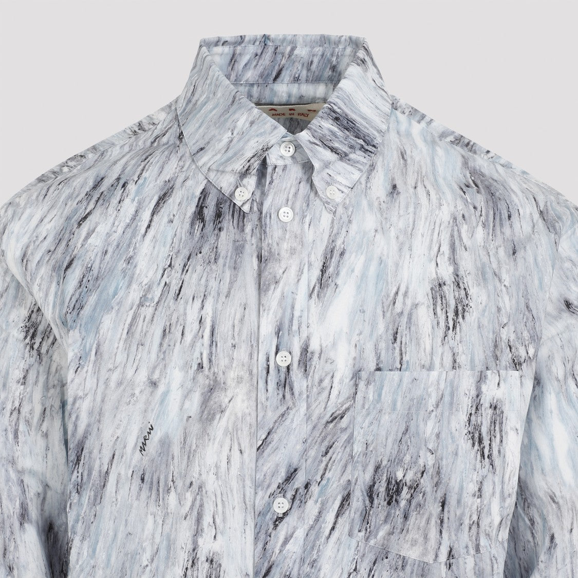 Marni Light Blue Cotton Shirt
