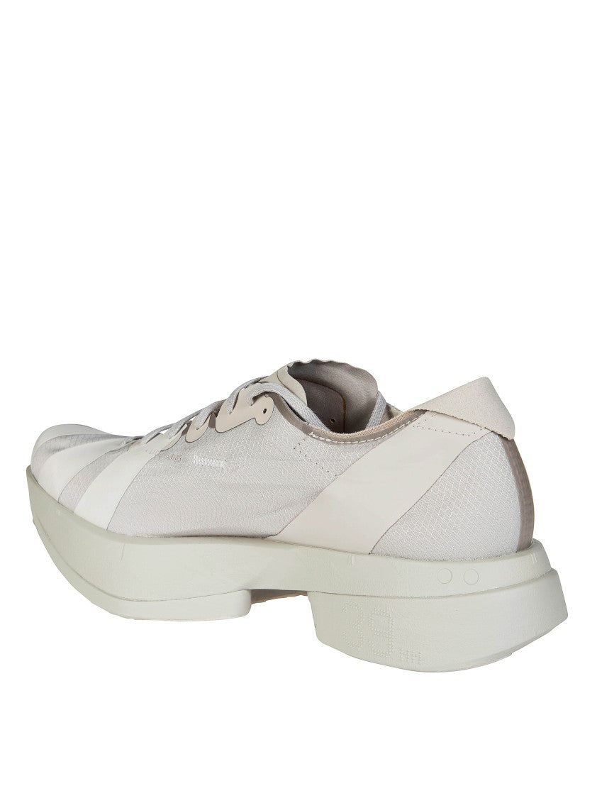 Y-3 White Low Profile Cushioned Sneakers