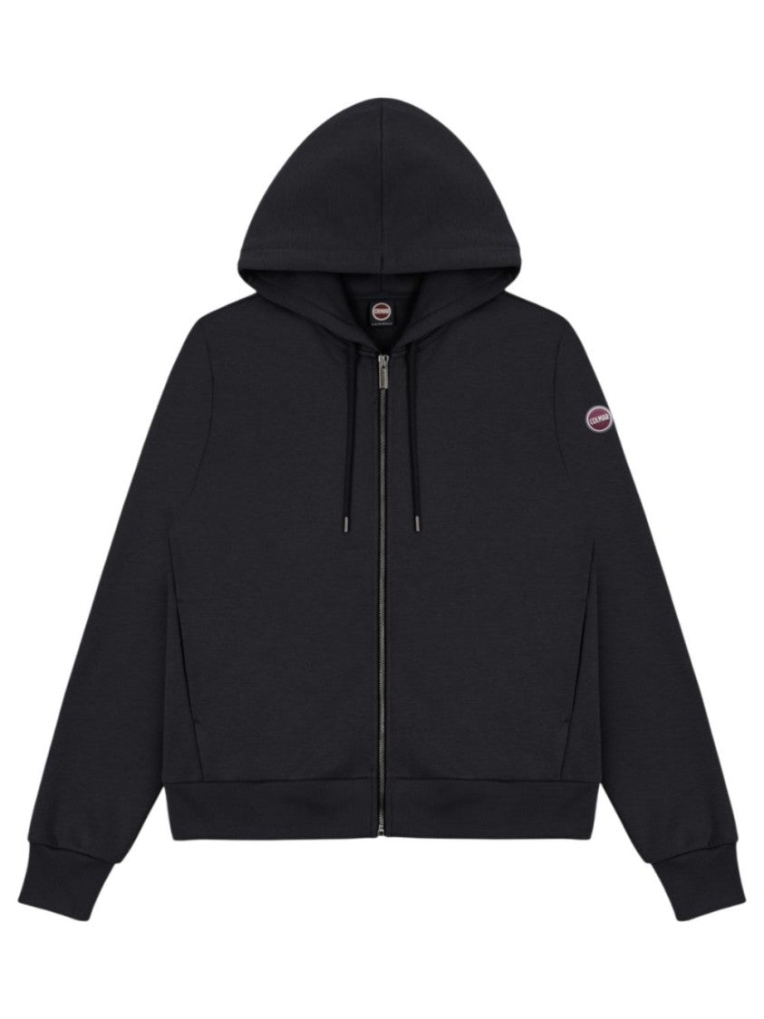 Colmar Black Zip-Up Hoodie