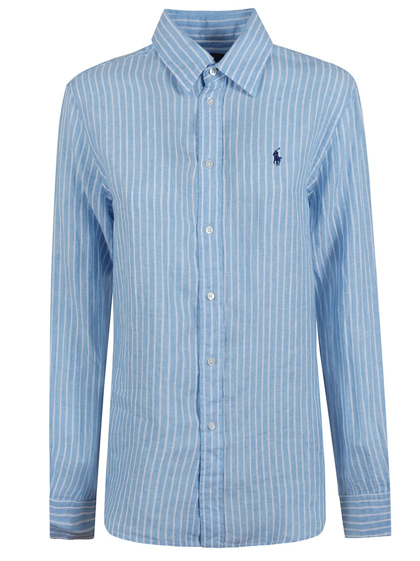Polo Ralph Lauren Vertical Stripe Linen Shirt