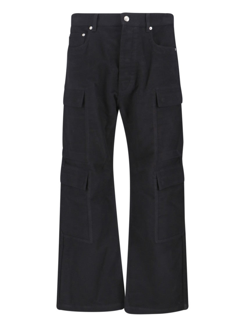 Rick Owens Cargo Jeans – Black