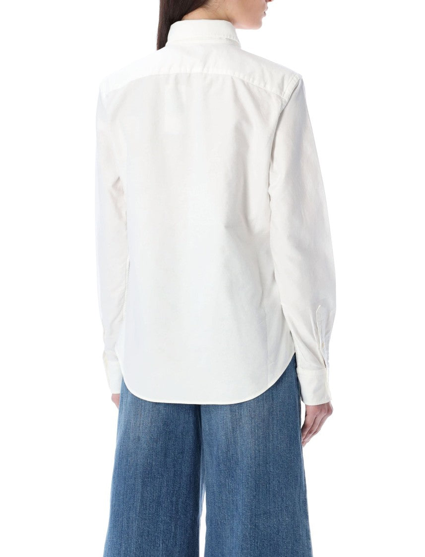 Polo Ralph Lauren Oxford Cotton Shirt With Point Collar
