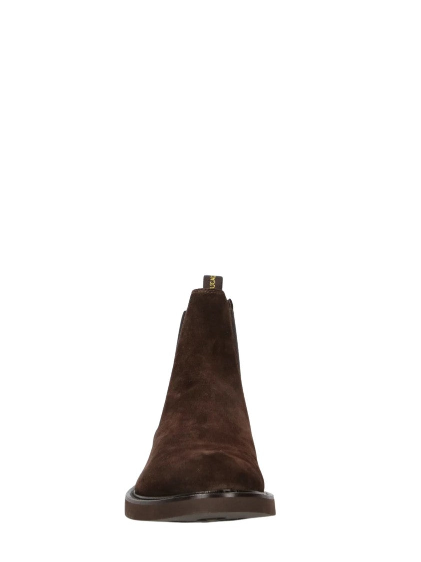 Doucal's Brown Beatles Suede Boots