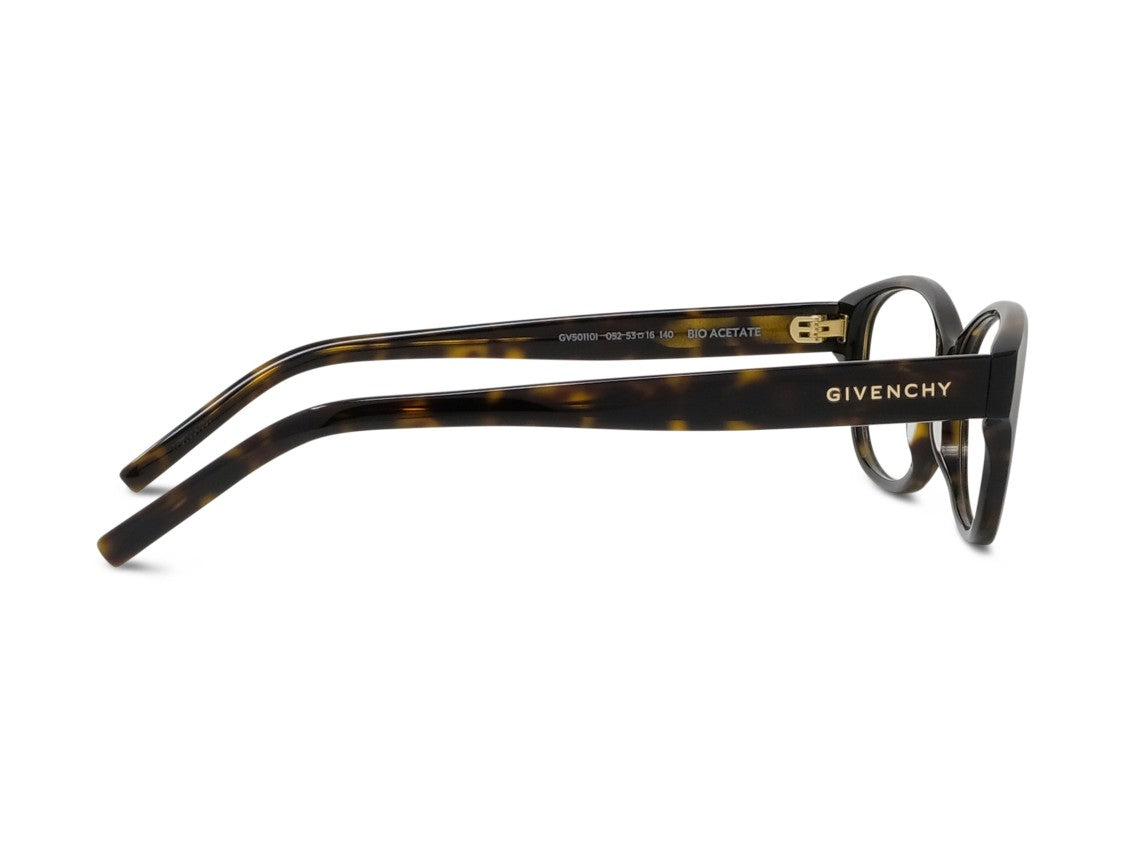 Givenchy Gv50110i Tortoiseshell Rounded Eyeglasses