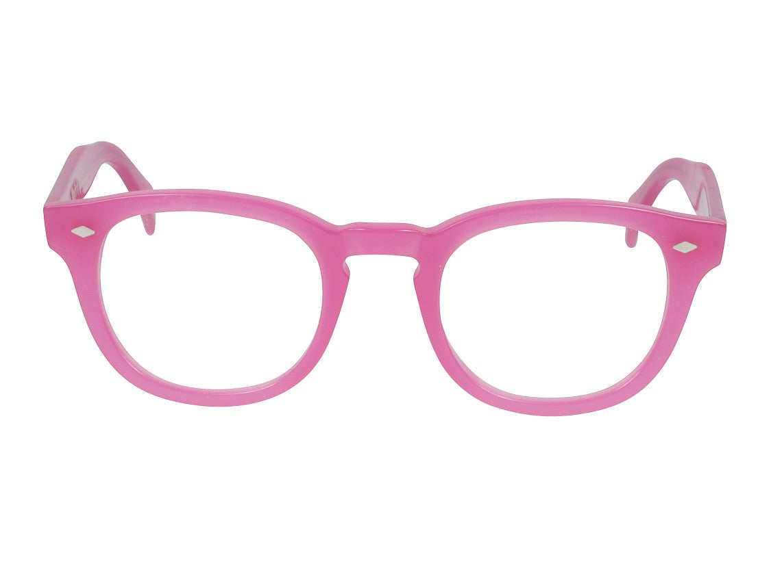 Kador Pink Jolly Cal 49 Translucent Square Eyeglasses