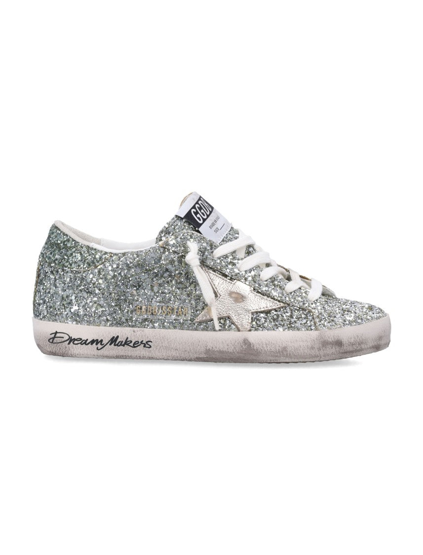 Golden Goose Super Star Glitter Low Sneakers