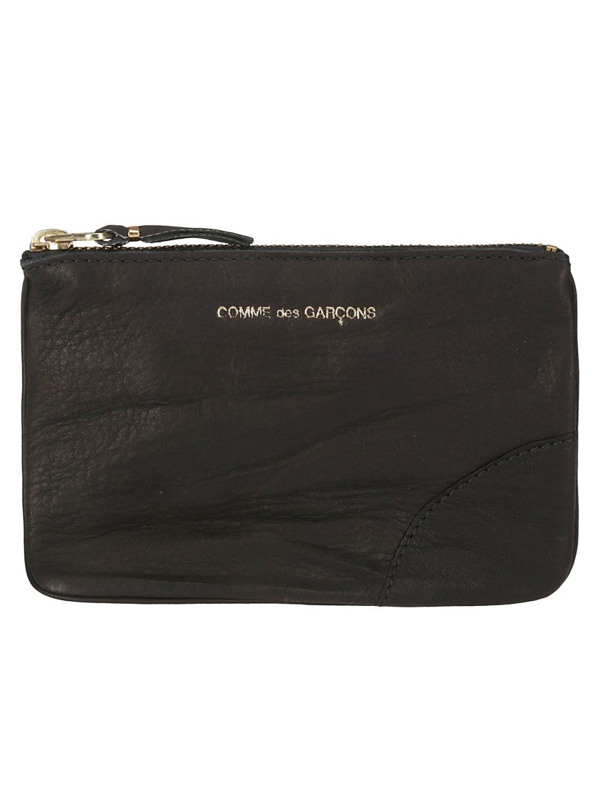 Comme Des Garçons Black Leather Wallet