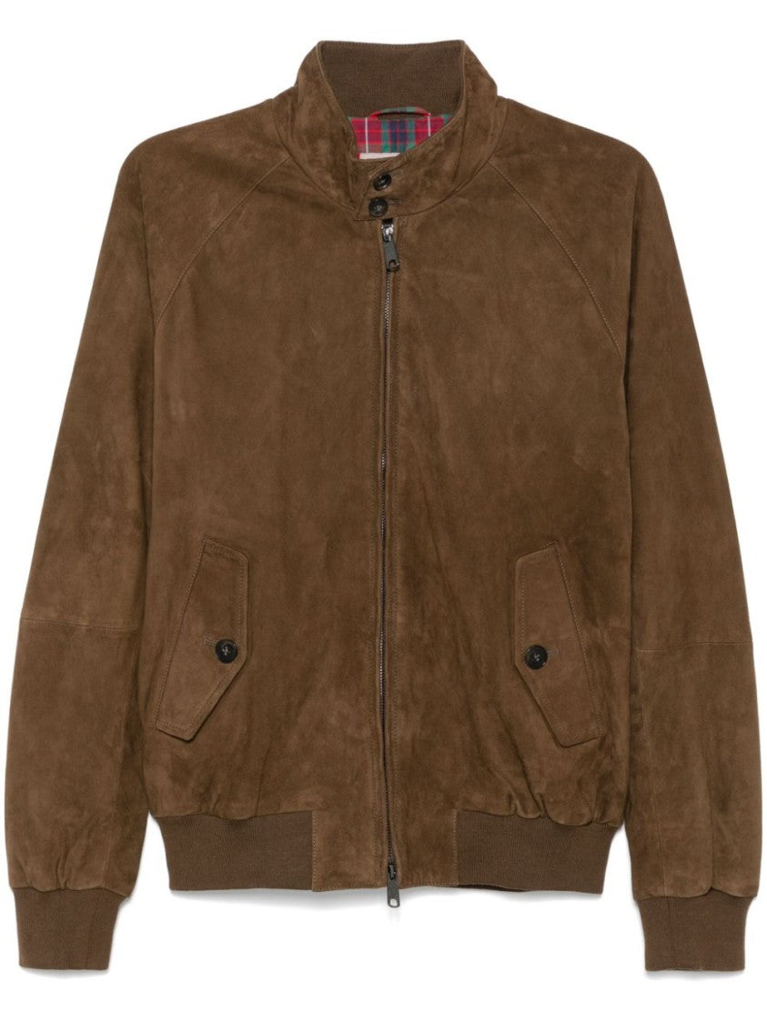 Baracuta G9 Suede Bomber