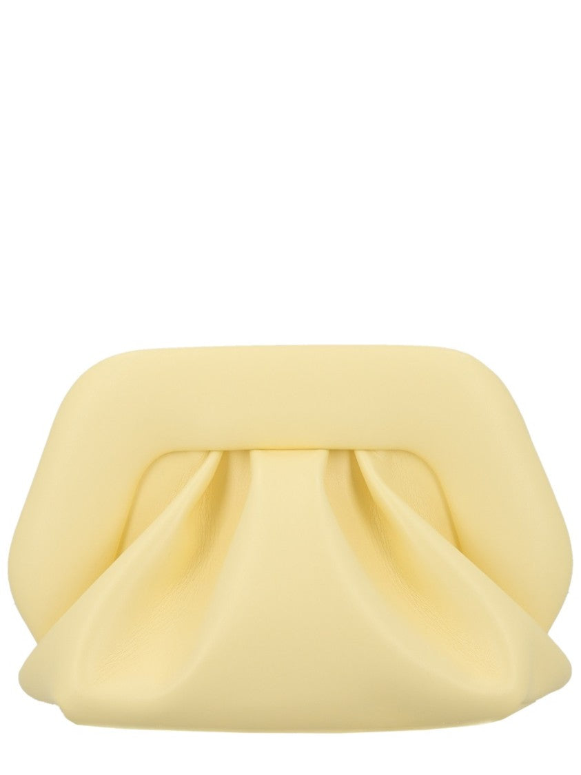 Themoirè Neutrals Bios Small Ruched Handbag