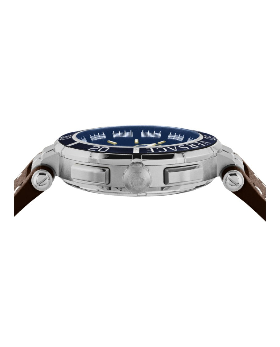 Versace Greca Chrono Strap Watch
