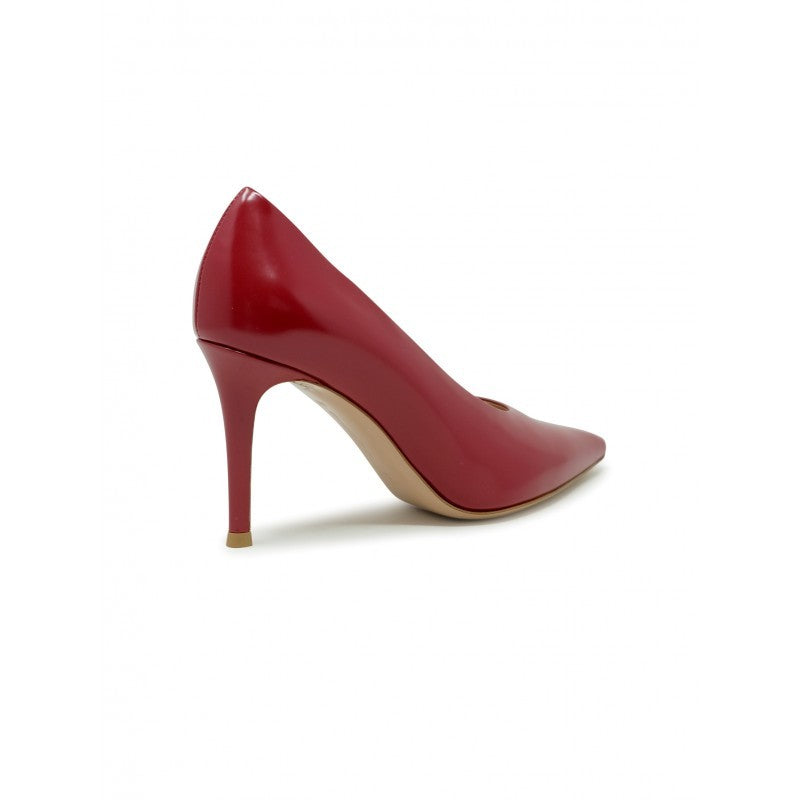 Gianvito Rossi Tokroug Red Leather Pumps