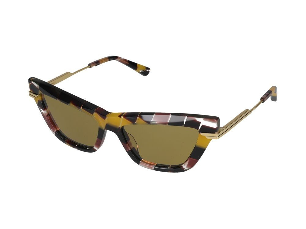 Bottega Veneta Sunglasses Bottega Veneta Bv1241s 005 Multicolor Gold Yello 54/16/140