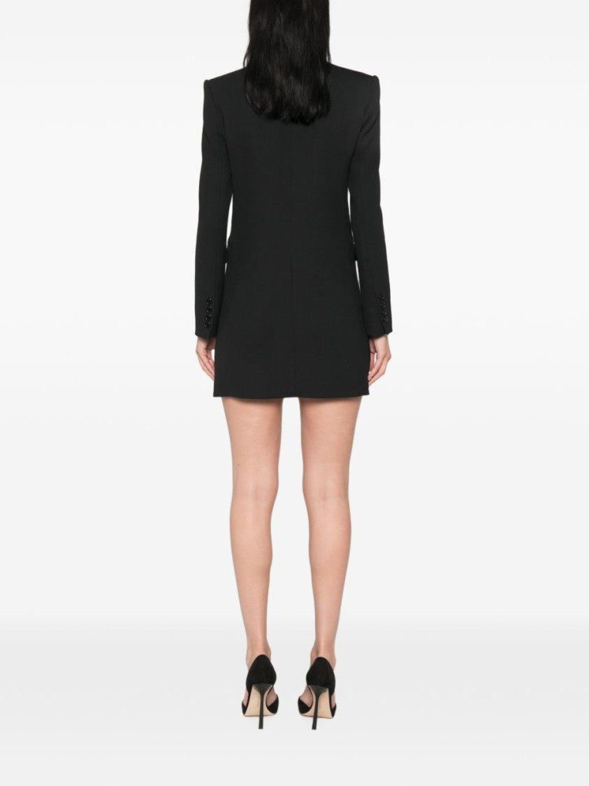 Elisabetta Franchi Tailored Blazer-Style Structured Mini Dress