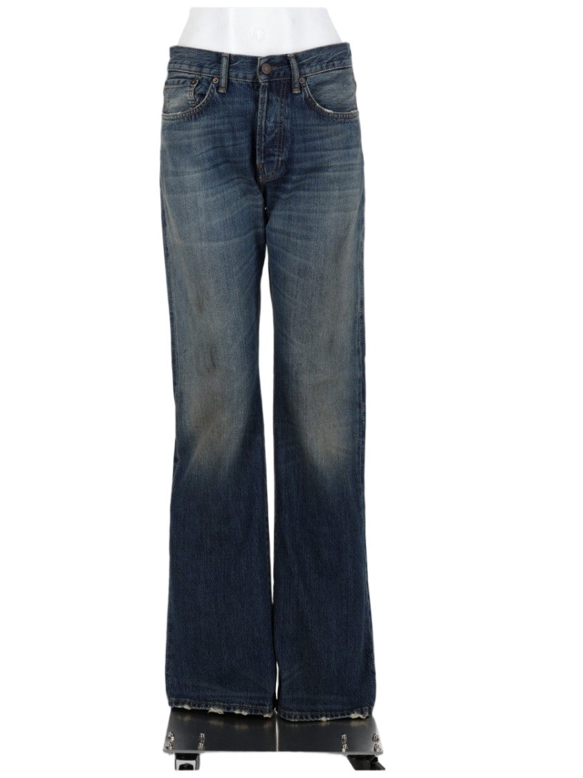 Acne Studios 2010M Regular Fit Flared Denim Jeans